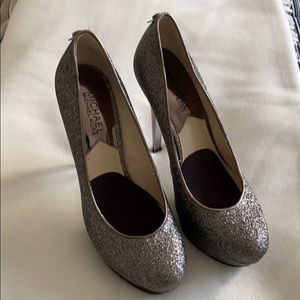 Michael Kors silver shoes